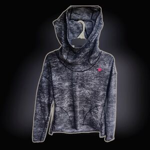 LULULEMON FOREVER ENDEAVOR OVERSIZED HOODED SWEATSHIRT BLACK M